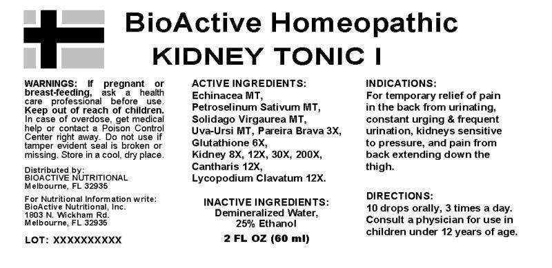 Kidney Tonic I